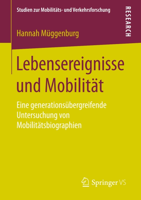 Cover image for book Lebensereignisse und Mobilität