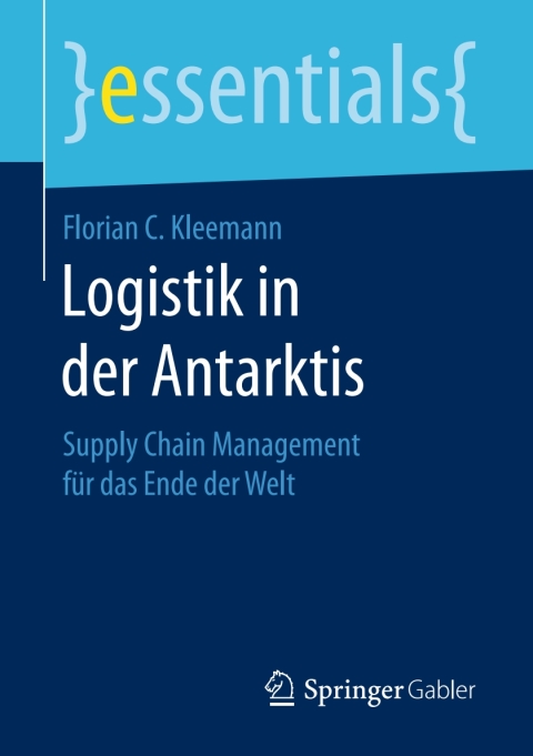 Cover image for book Logistik in der Antarktis