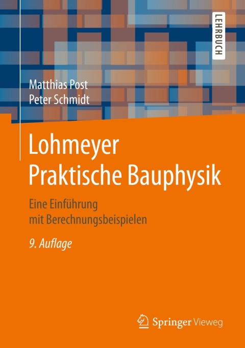 Cover image for book Lohmeyer Praktische Bauphysik