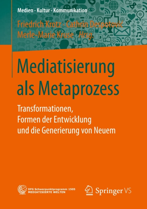 Cover image for book Mediatisierung als Metaprozess