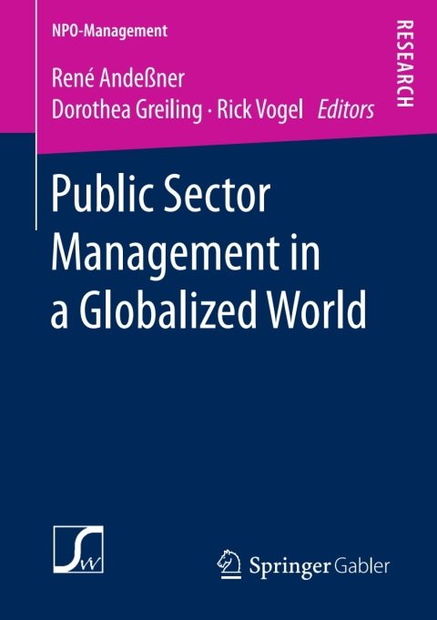 Cover image for book Public Sector Management in a Globalized World