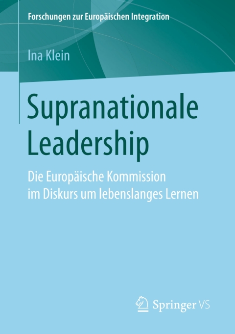 Cover image for book Supranationale Leadership