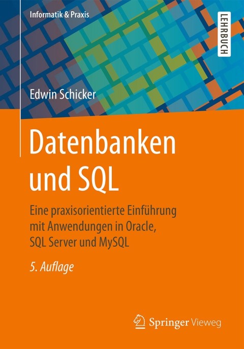 Cover image for book Datenbanken und SQL