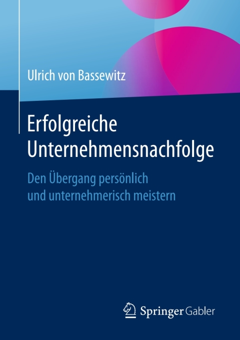 Cover image for book Erfolgreiche Unternehmensnachfolge