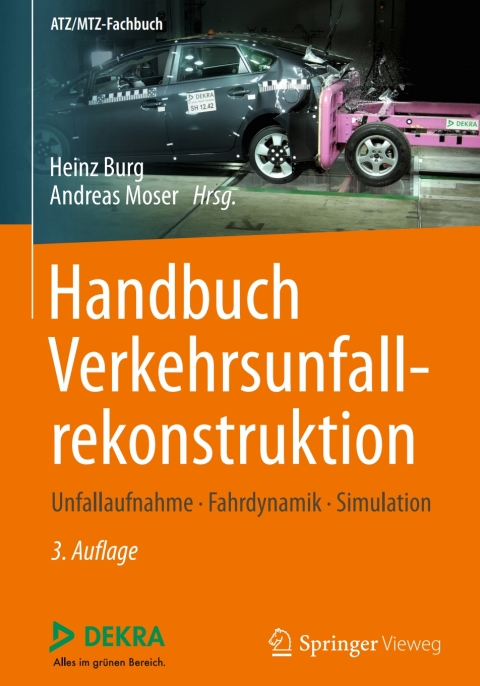 Cover image for book Handbuch Verkehrsunfallrekonstruktion