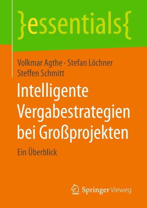 Cover image for book Intelligente Vergabestrategien bei Großprojekten