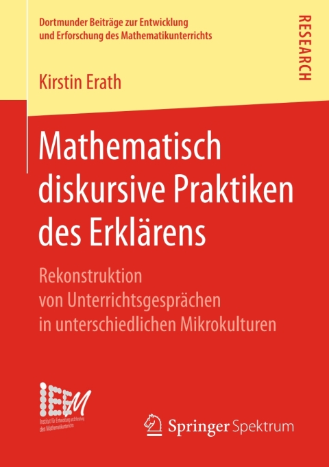 Cover image for book Mathematisch diskursive Praktiken des Erklärens