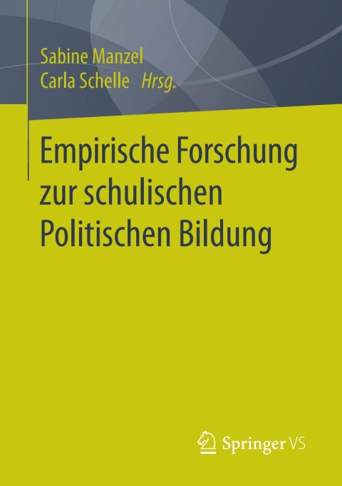 Cover image for book Empirische Forschung zur schulischen Politischen Bildung