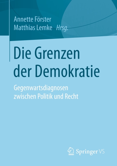 Cover image for book Die Grenzen der Demokratie