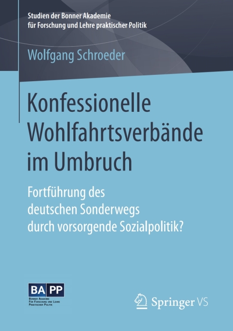 Cover image for book Konfessionelle Wohlfahrtsverbände im Umbruch