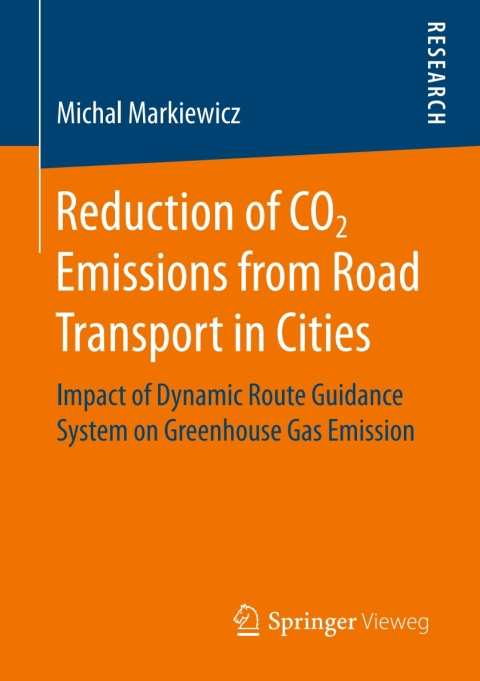 Cover image for book Reduction of CO2 Emissions from Road Transport in Cities