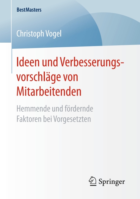 Cover image for book Ideen und Verbesserungsvorschläge von Mitarbeitenden