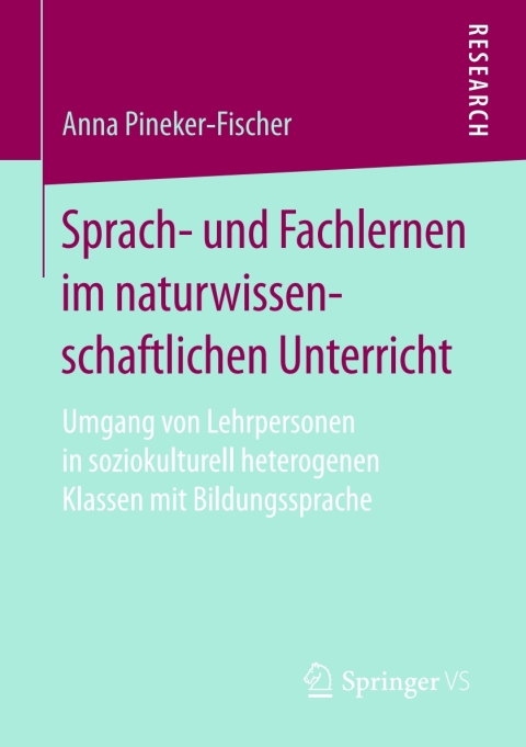 Cover image for book Sprach- und Fachlernen im naturwissenschaftlichen Unterricht