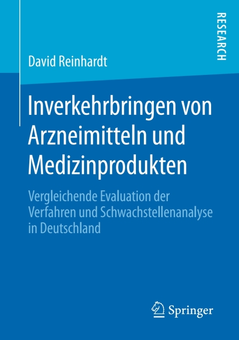Cover image for book Inverkehrbringen von Arzneimitteln und Medizinprodukten