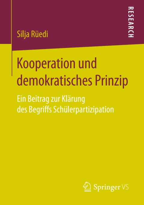 Cover image for book Kooperation und demokratisches Prinzip