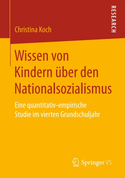 Cover image for book Wissen von Kindern über den Nationalsozialismus