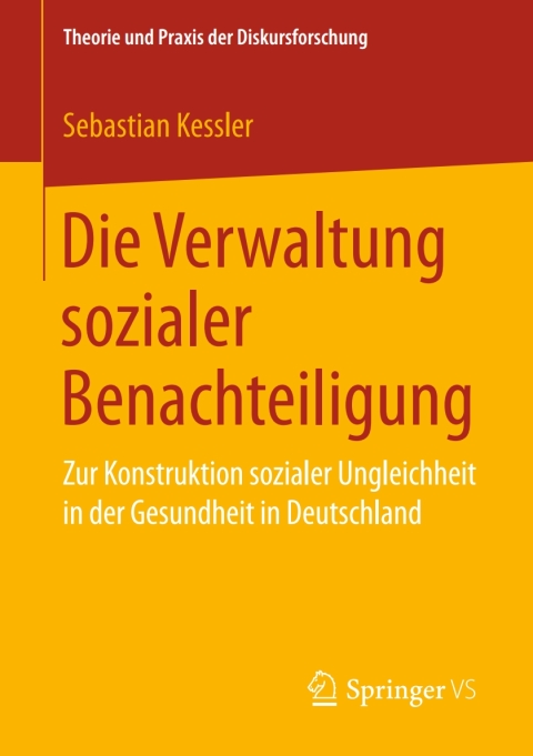 Cover image for book Die Verwaltung sozialer Benachteiligung