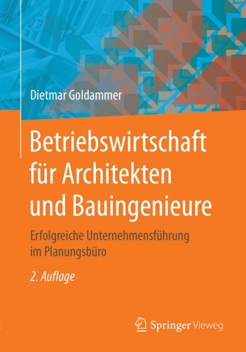Cover image for book Betriebswirtschaft für Architekten und Bauingenieure