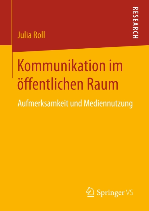 Cover image for book Kommunikation im öffentlichen Raum