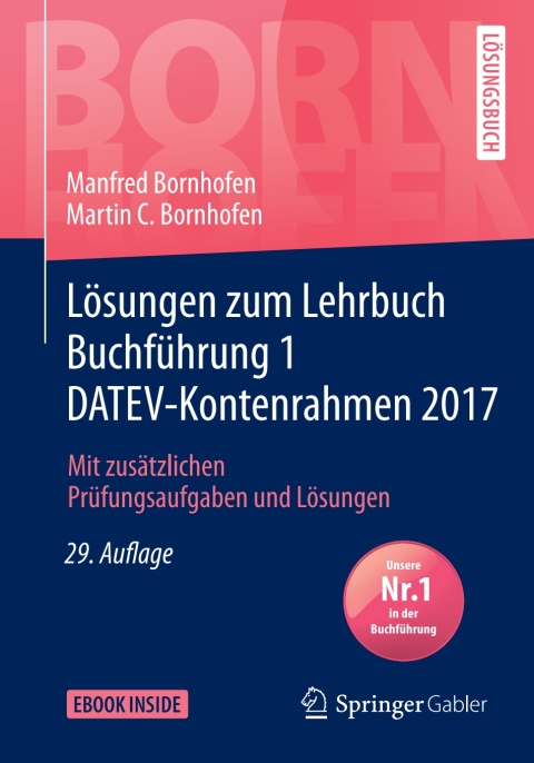 Cover image for book Lösungen zum Lehrbuch Buchführung 1 DATEV-Kontenrahmen 2017