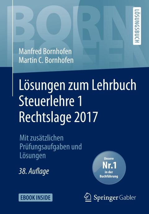 Cover image for book Lösungen zum Lehrbuch Steuerlehre 1 Rechtslage 2017