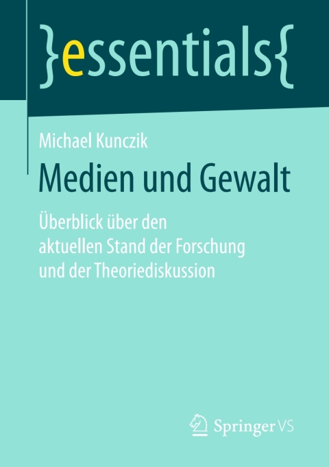 Cover image for book Medien und Gewalt
