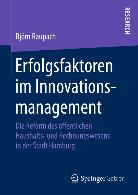 Cover image for book Erfolgsfaktoren im Innovationsmanagement