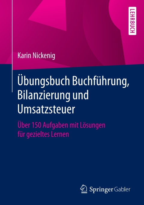Cover image for book Übungsbuch Buchführung, Bilanzierung und Umsatzsteuer