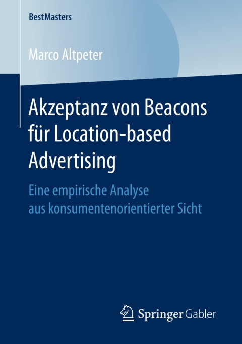 Cover image for book Akzeptanz von Beacons für Location-based Advertising
