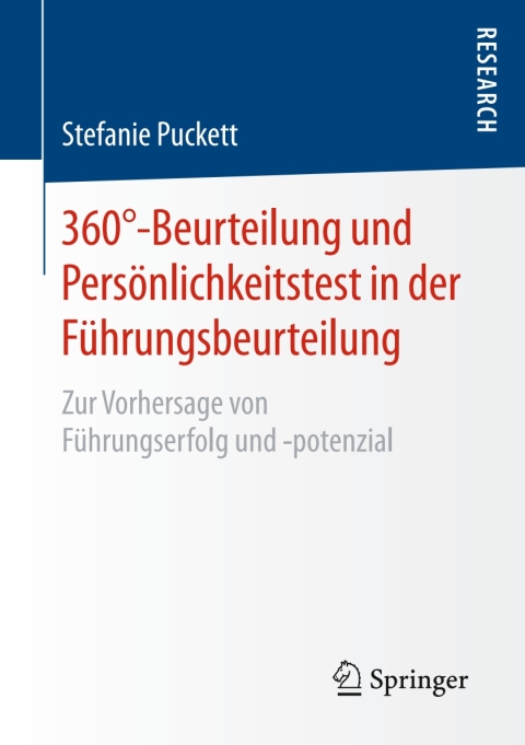 Cover image for book 360°-Beurteilung und Persönlichkeitstest in der Führungsbeurteilung