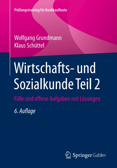 Cover image for book Wirtschafts- und Sozialkunde Teil 2