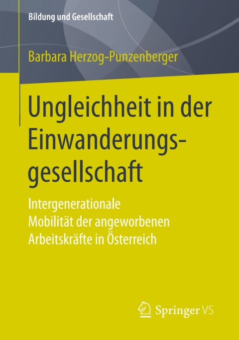 Cover image for book Ungleichheit in der Einwanderungsgesellschaft