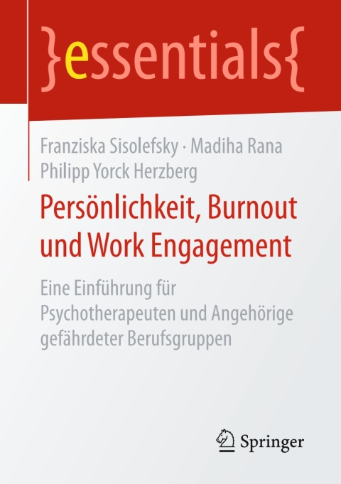 Cover image for book Persönlichkeit, Burnout und Work Engagement