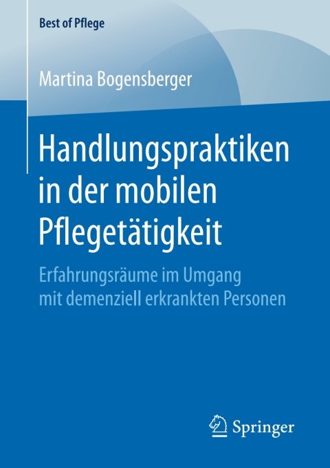 Cover image for book Handlungspraktiken in der mobilen Pflegetätigkeit