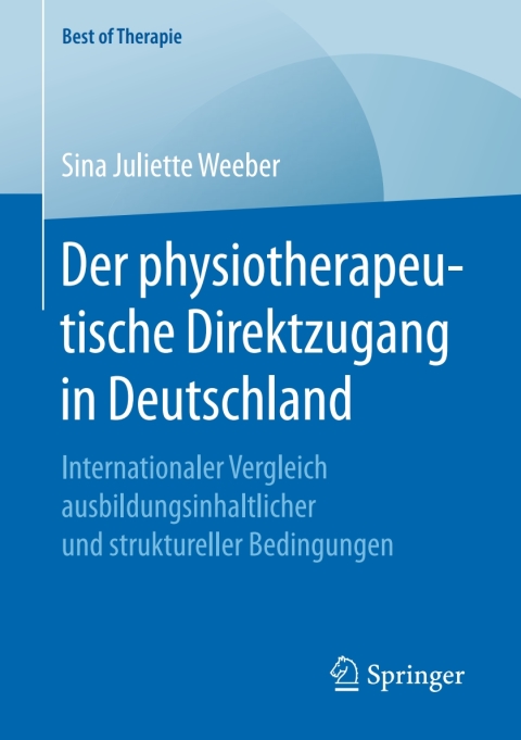 Cover image for book Der physiotherapeutische Direktzugang in Deutschland
