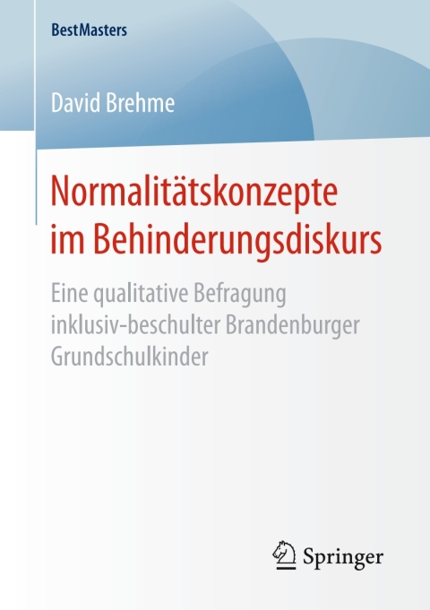 Cover image for book Normalitätskonzepte im Behinderungsdiskurs
