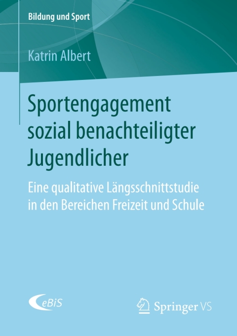 Cover image for book Sportengagement sozial benachteiligter Jugendlicher