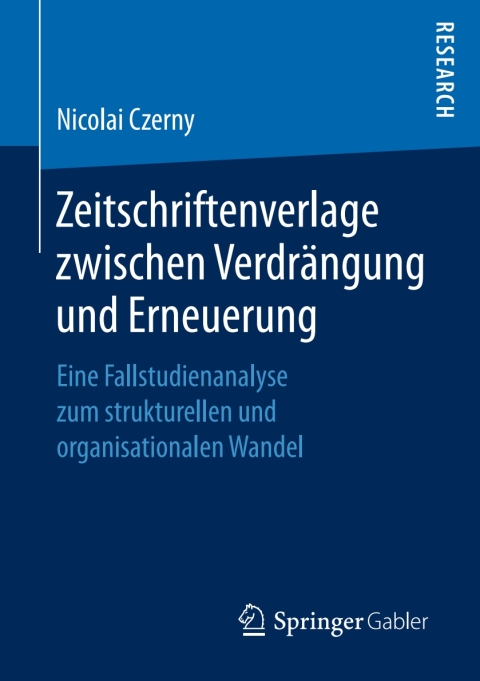 Cover image for book Zeitschriftenverlage zwischen Verdrängung und Erneuerung