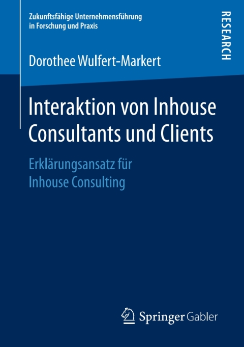 Cover image for book Interaktion von Inhouse Consultants und Clients