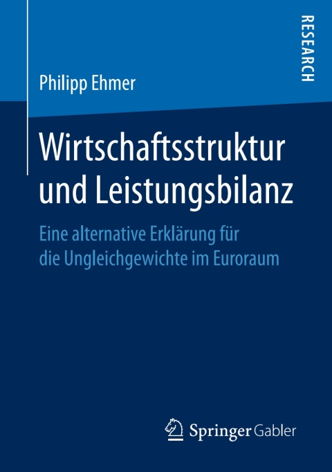 Cover image for book Wirtschaftsstruktur und Leistungsbilanz