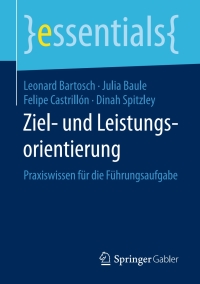 Cover image: Ziel- und Leistungsorientierung 9783658168810