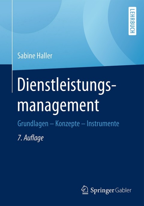 Cover image for book Dienstleistungsmanagement