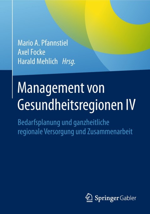 Cover image for book Management von Gesundheitsregionen IV