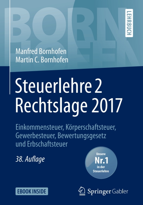 Cover image for book Steuerlehre 2 Rechtslage 2017
