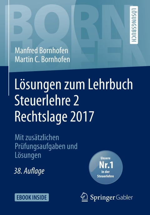 Cover image for book Lösungen zum Lehrbuch Steuerlehre 2 Rechtslage 2017