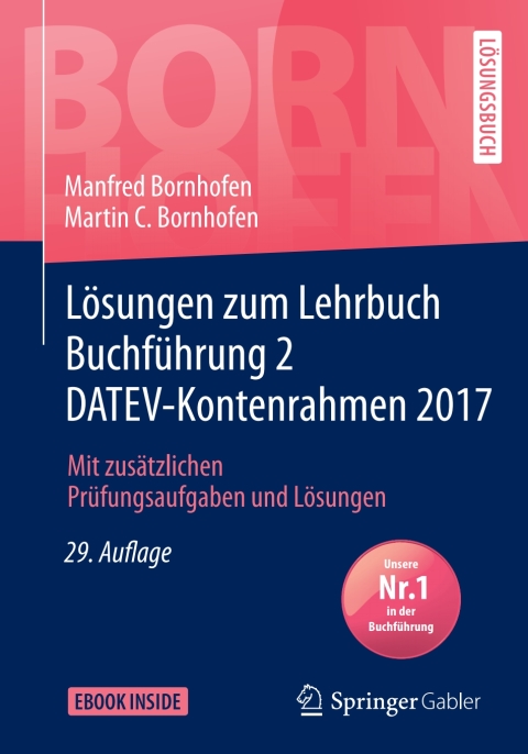 Cover image for book Lösungen zum Lehrbuch Buchführung 2 DATEV-Kontenrahmen 2017