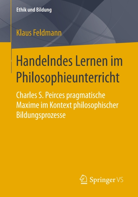 Cover image for book Handelndes Lernen im Philosophieunterricht