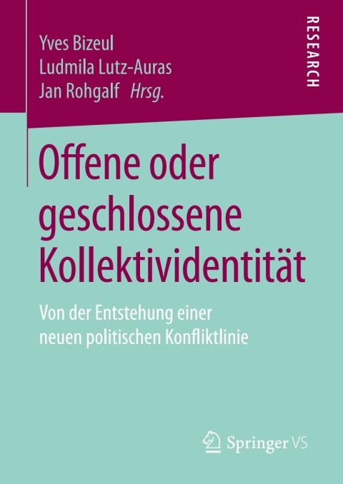 Cover image for book Offene oder geschlossene Kollektividentität