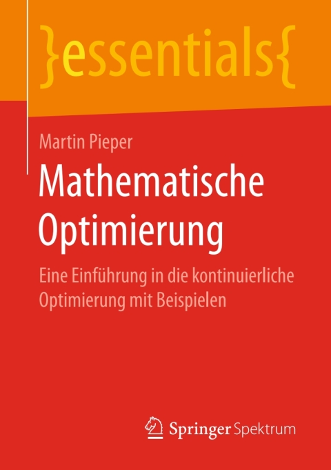 Cover image for book Mathematische Optimierung