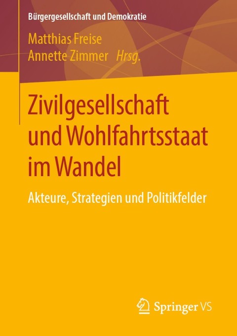 Cover image for book Zivilgesellschaft und Wohlfahrtsstaat im Wandel